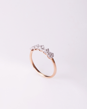 MIRAGE Sleek Modern Diamond Ring