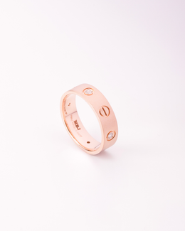 GOLOID Minimalist Diamond Ring