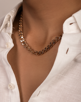 LA CAESAR B Bliss Gold Chain