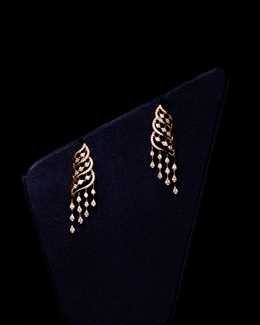 Ritz Unique Bridal Diamonds Earrings