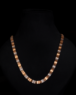 LA CAESAR B Royal Gold Chain