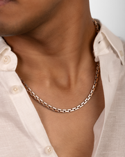 LA CAESAR B Signature Gold Chain