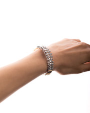 RITZ Empress Floral Lattice Diamond Bangles