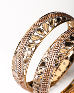 ZENG Classic Heritage Gold Bangles